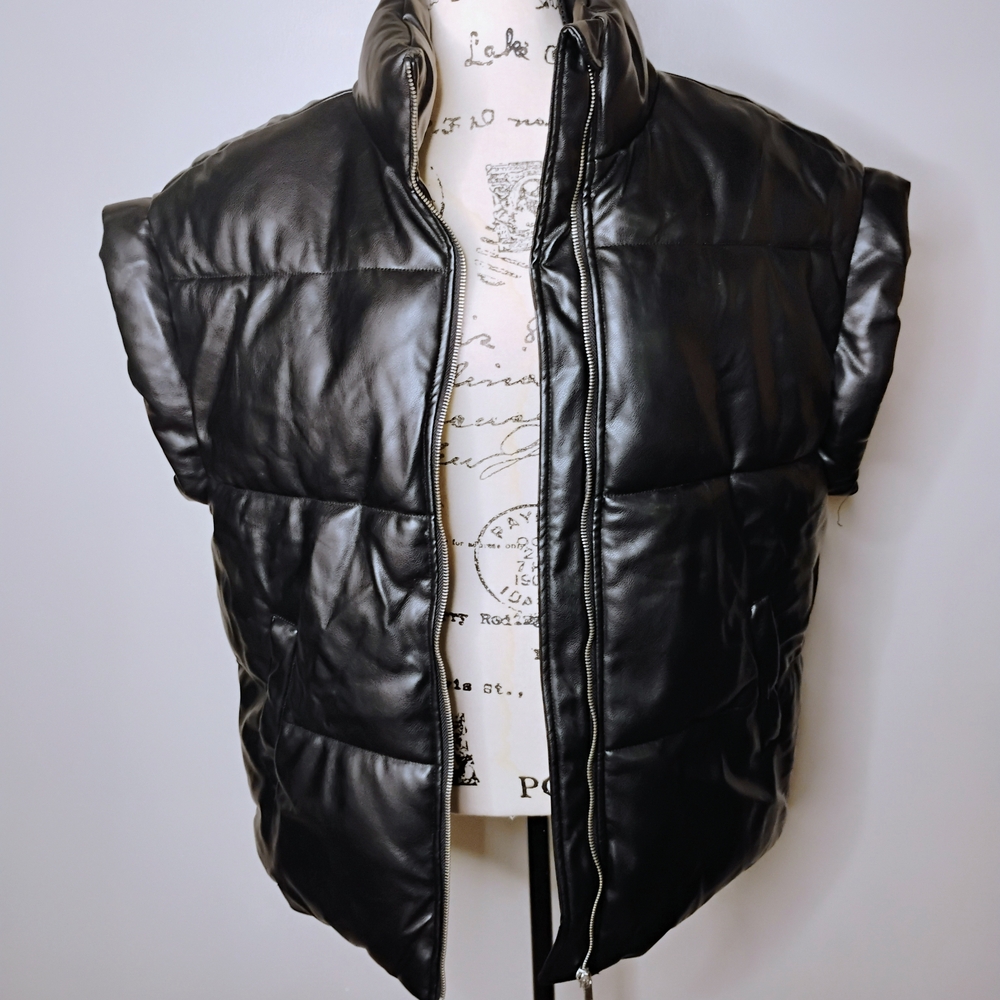 Black Puffer Vest